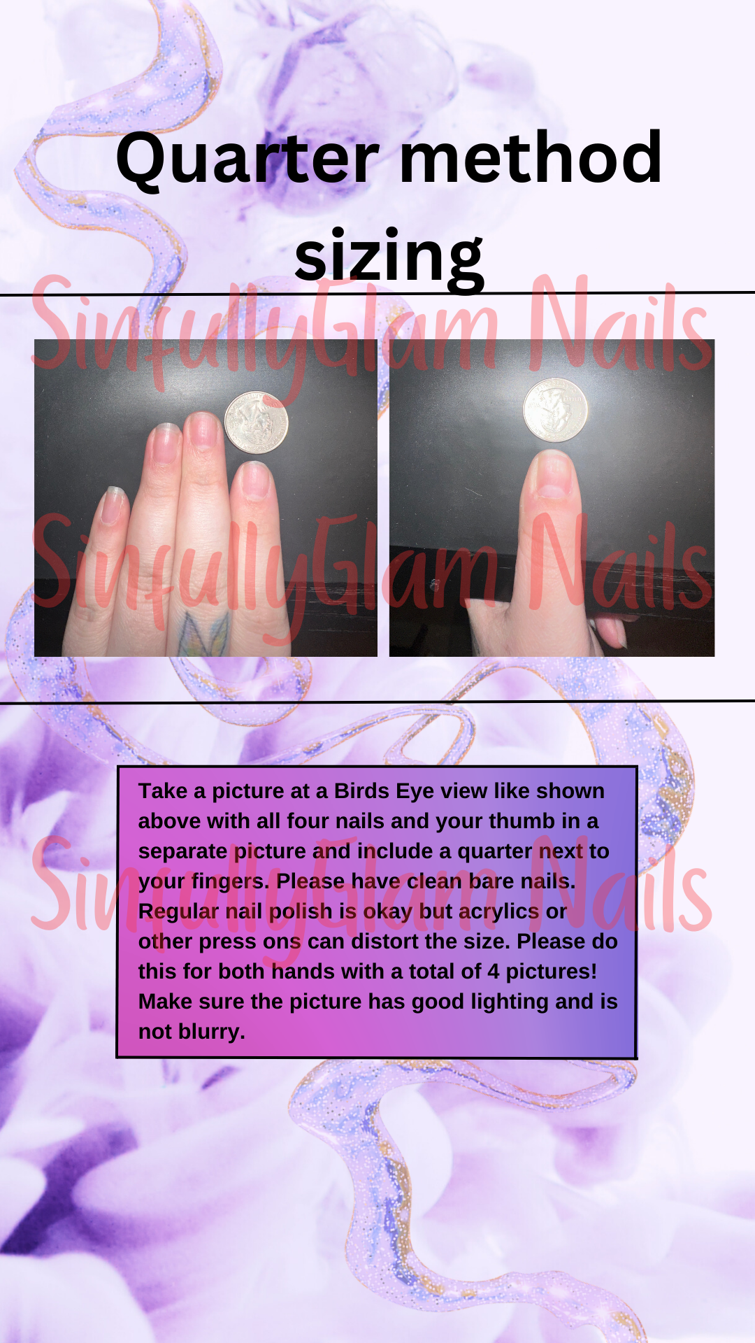 A Nightmare Manicure Press On Nails *PLEASE READ FULL DESCRIPTION*