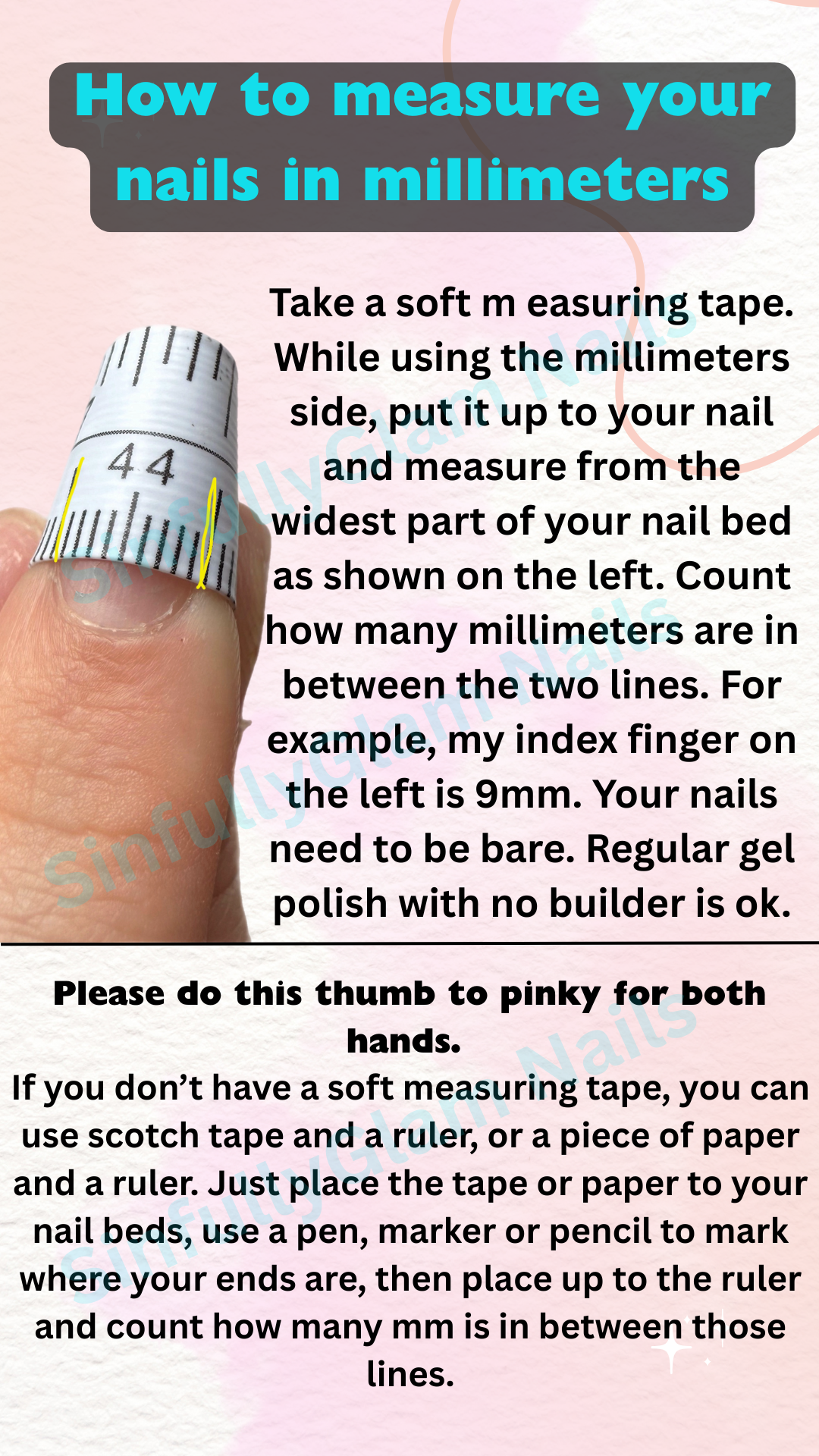 A Nightmare Manicure Press On Nails *PLEASE READ FULL DESCRIPTION*