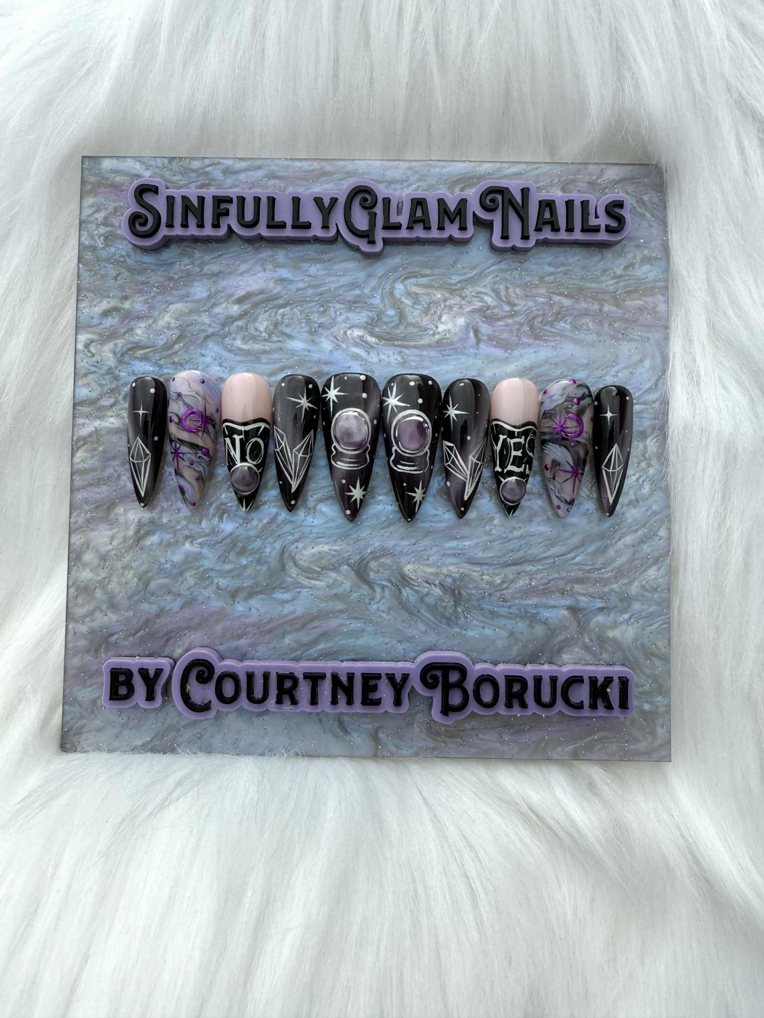 Mystic Fortune Press On Nails *PLEASE READ FULL DESCRIPTION*