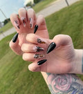 Elegant Moths Press On Nails *PLEASE READ FULL DESCRIPTION*