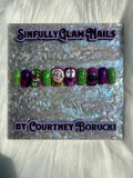 Courage Press On Nails *PLEASE READ FULL DESCRIPTION *