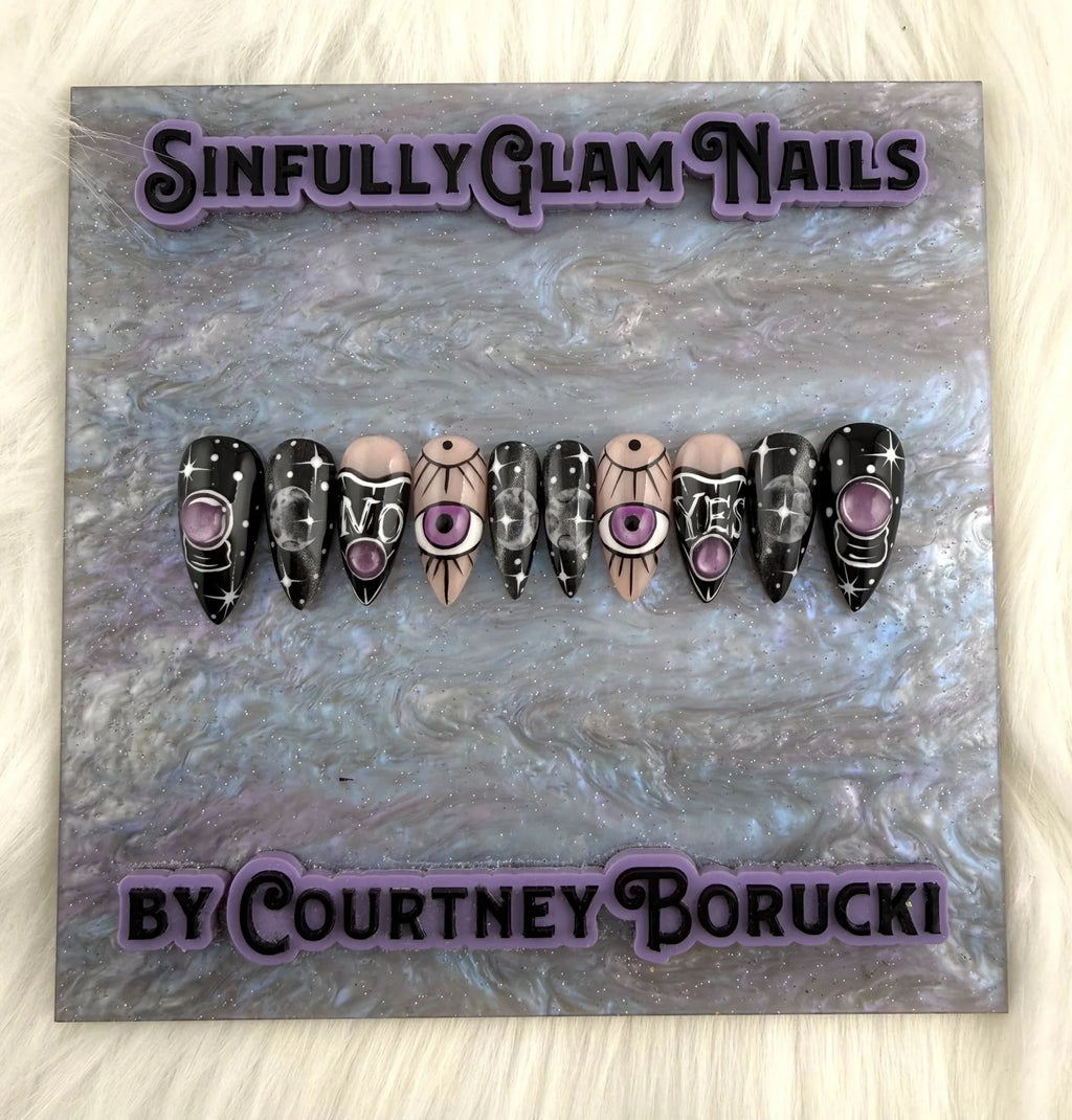 Whispers In Glass Press On Nails *PLEASE READ FULL DESCRIPTION*